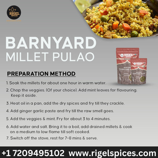Barnyard Millet (Kuthiravali) - 2 Lbs