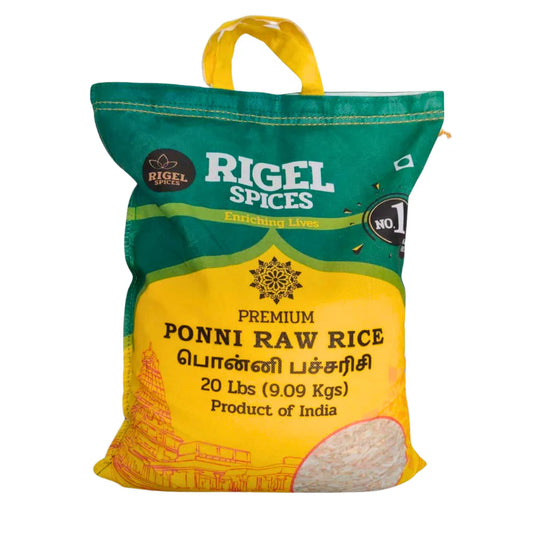 Ponni Raw Rice – 20 Lbs