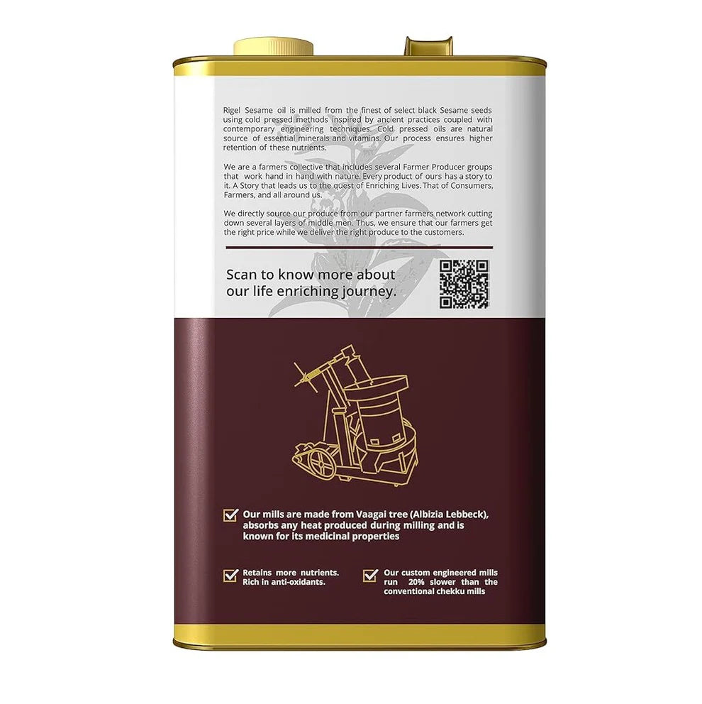 Cold Pressed Sesame Oil 5L
