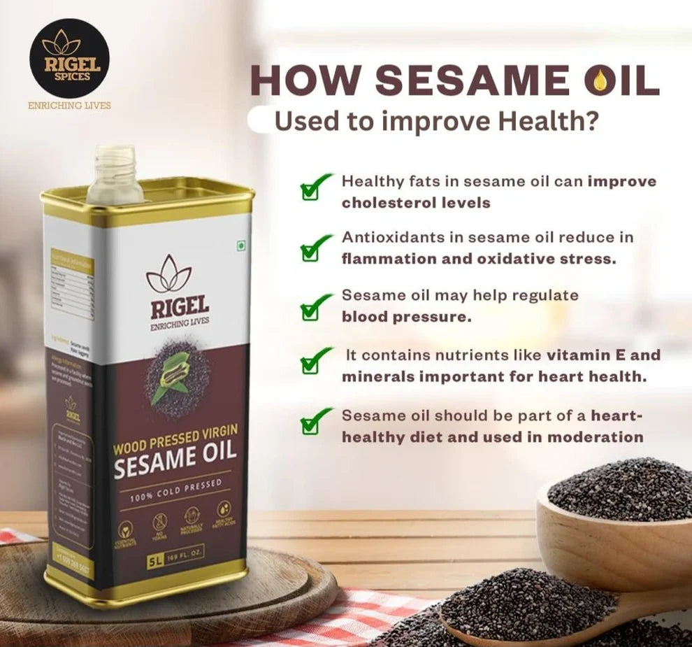 Cold Pressed Sesame Oil-1L