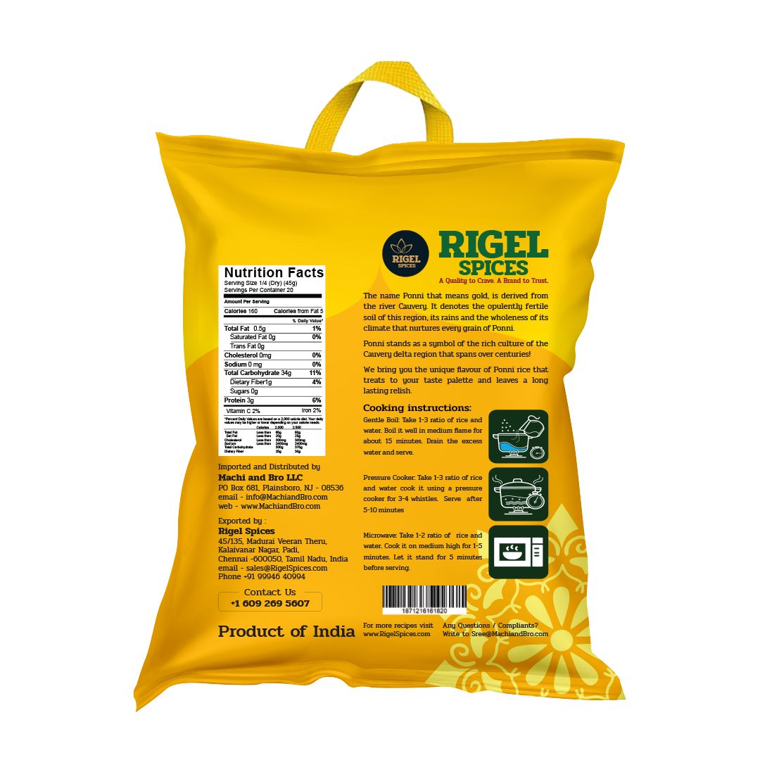 Ponni Boiled Rice