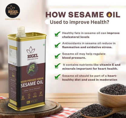 Cold Pressed Sesame Oil-1L