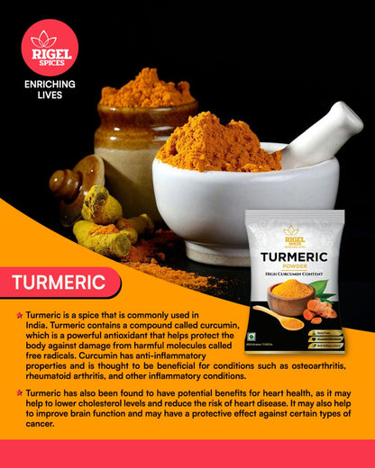 Turmeric With High Curcumin - 100 gms